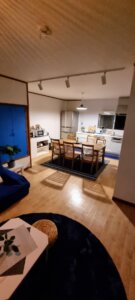 La salle à manger de la guest house