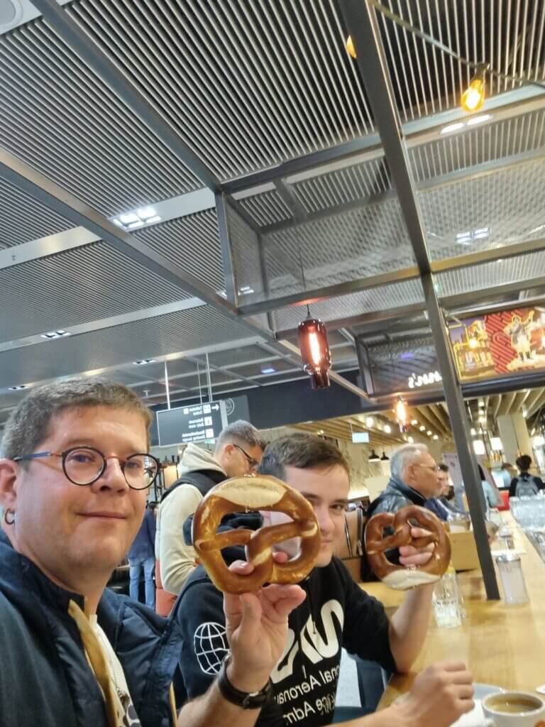 le petit déjeuner à Francfort