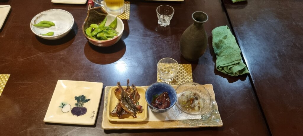 un repas à Osaka