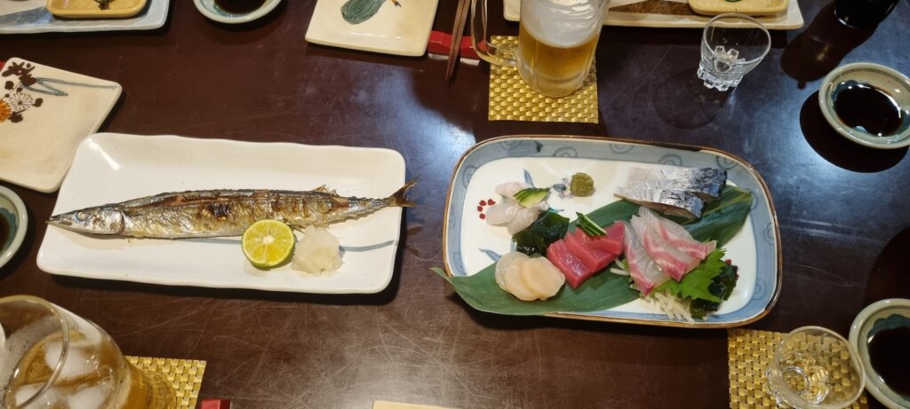 un poisson frit au japon