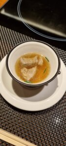 Un bouillon de boeuf de kobe