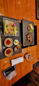 Le boeuf de kobe servi