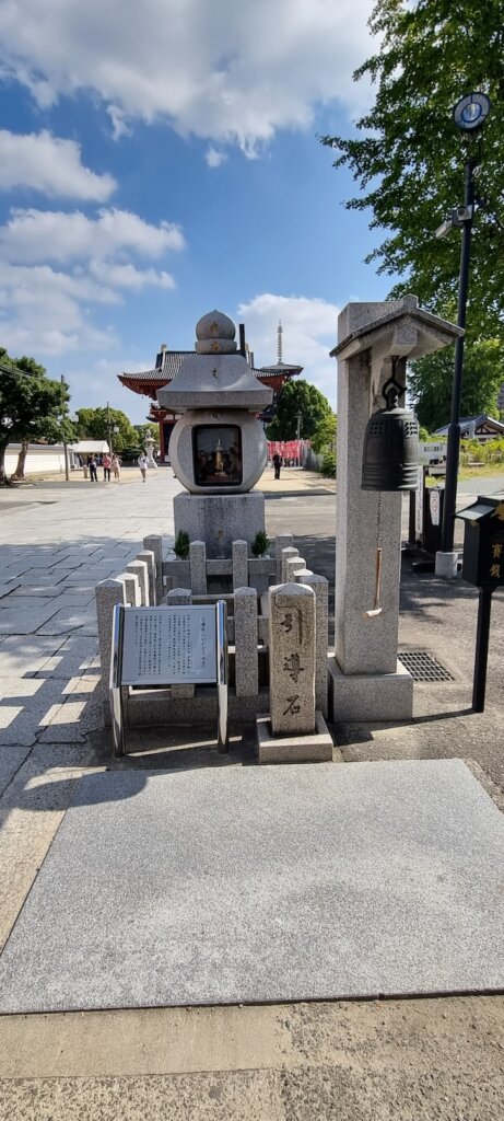 L'entré du temple