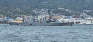 Une vedette de la marine japonaise