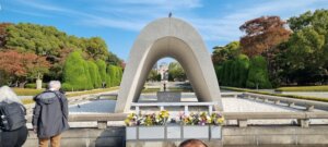 Le cénotaphe d'Hiroshima