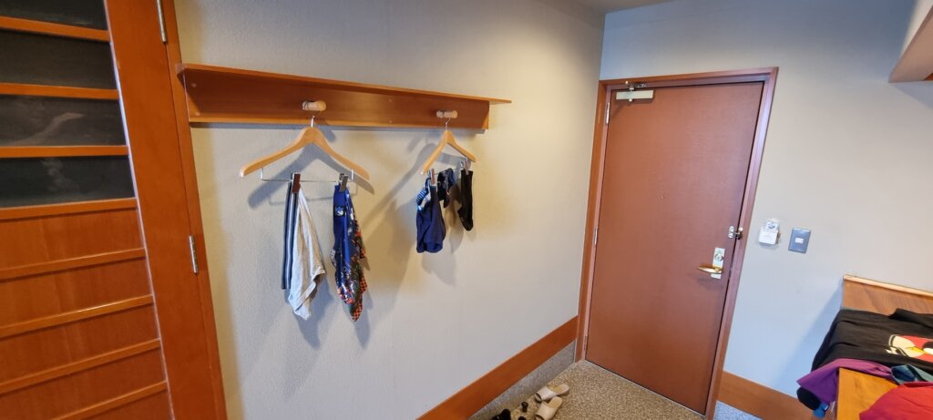 Des slips en train de secher