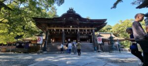 Un petit temple au cours de l'ascension de Kotohira