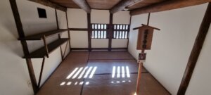 Une loge du théâtre de kabuki