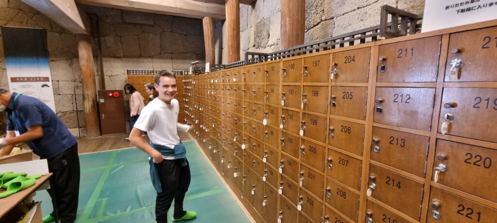 Arthur au château de matsuyama