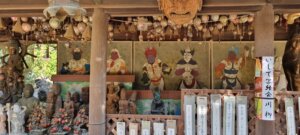 des peinture d'ogres à Ishite