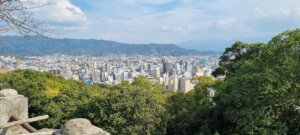 La ville de Matsuyama vue du château