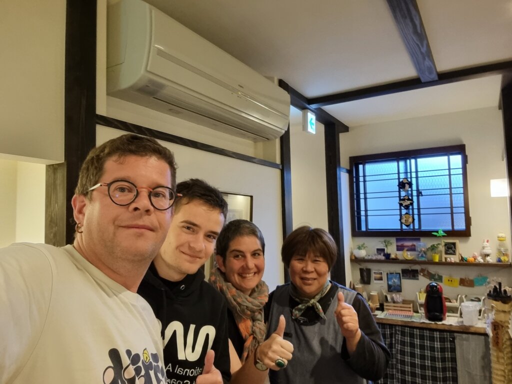 Selfie tous ensemble à Miyajima