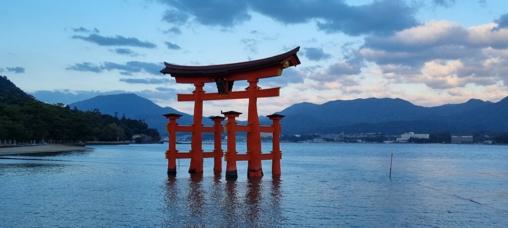 La torii le matin sans soleil