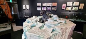 Godzilla sirtant de la glace