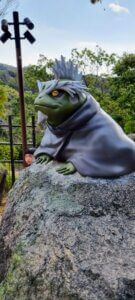 Scukpture de l'ermite crapaud de Naruto