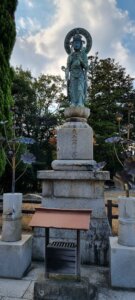 Une statue de Kannon à Yashima