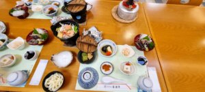 Le fdiner au temple de zentsuji