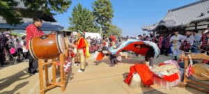 Un coach au matsuri de zentsuji