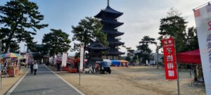 Les préparation du matsuri de zentsuji
