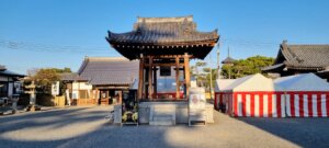 La cloeche du temple de Zentsuji